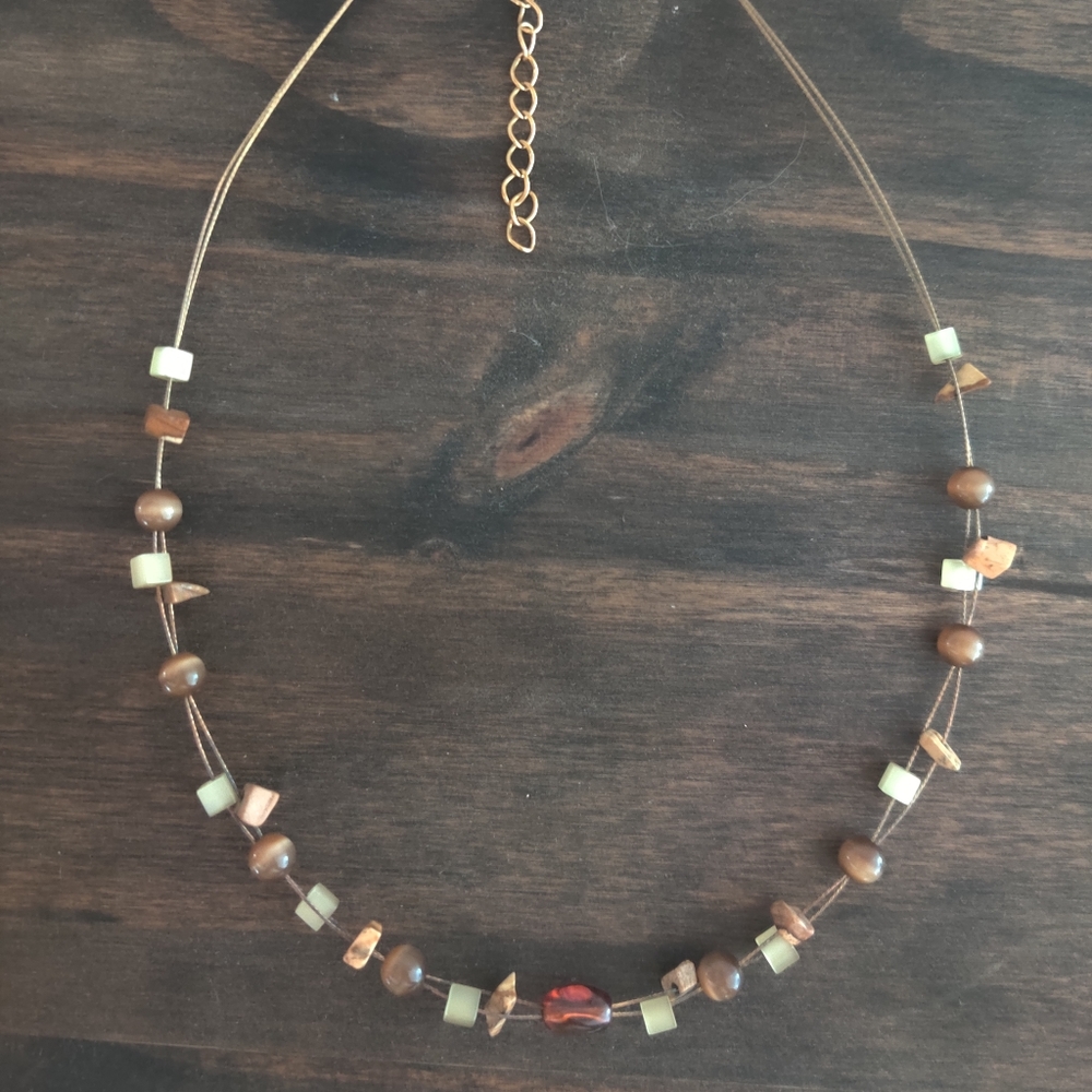 New Lia Sophia Gemstone Necklace